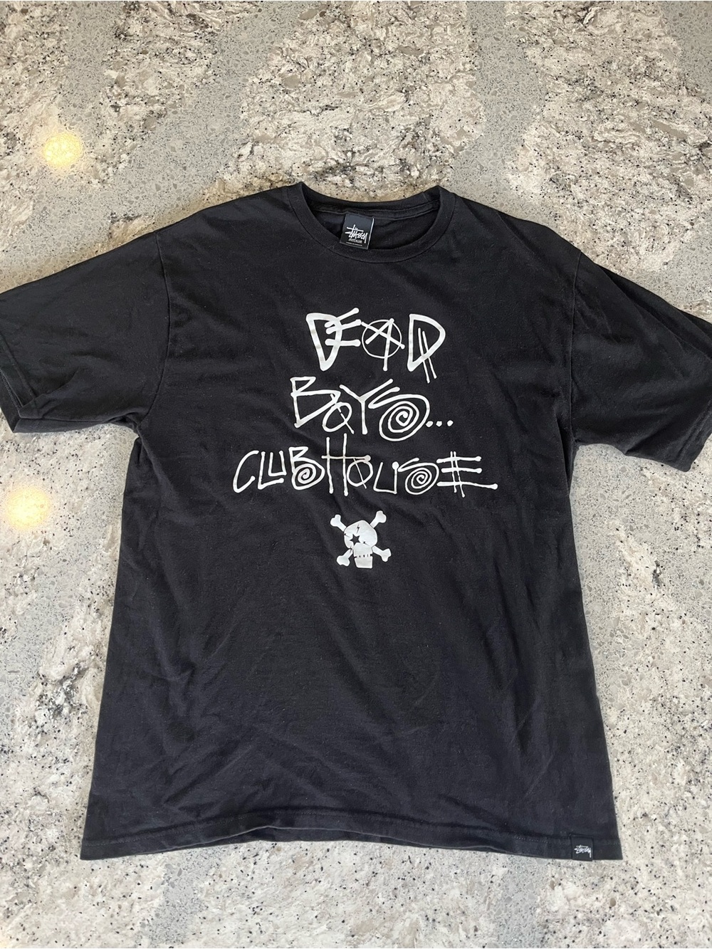 2012 Stussy and Dead Boys Club House Collab Tee